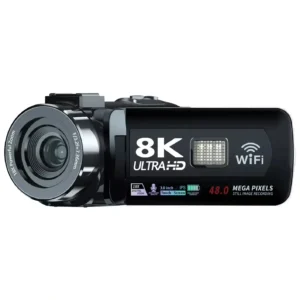 8K Digital Video Camera with Night Vision & WiFi for Live Streaming 2