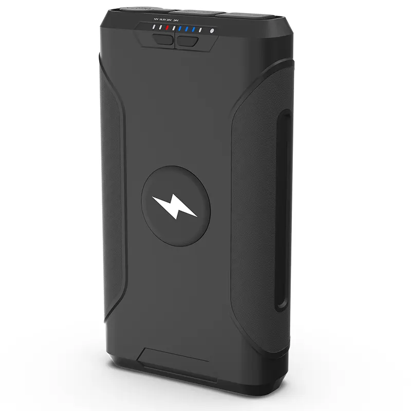 High-Capacity 70,000mAh Portable Power Bank with Solar Charging and Multiple Output Interfaces