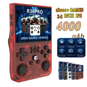 Handheld Game Console with 3.5-inch IPS Display, 64GB Storage, 18,000+ Built-in Games, and 4000mAh Battery 1