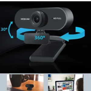 480P USB Webcam with Built-in Microphone 2