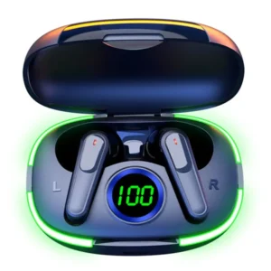 Wireless Gaming Earbuds with LED Breathing Light & Low Latency 1