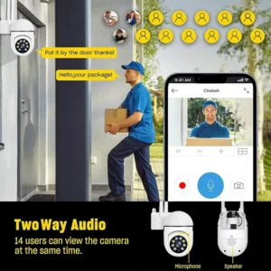 A7 Mini HD Wireless 360° Smart Wi-Fi Home Security Camera with Night Vision 3