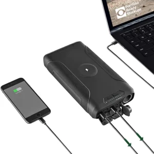High-Capacity 70,000mAh Portable Power Bank with Solar Charging and Multiple Output Interfaces 3