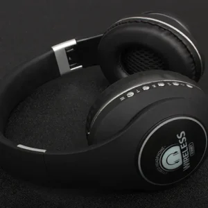 Wireless Over-Ear Headphones with Noise Cancelling & LED Display 2